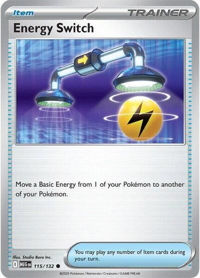 Energy Switch (ME01: Mega Evolution) Light Play Reverse Holofoil