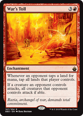 War's Toll (Battlebond) Near Mint
