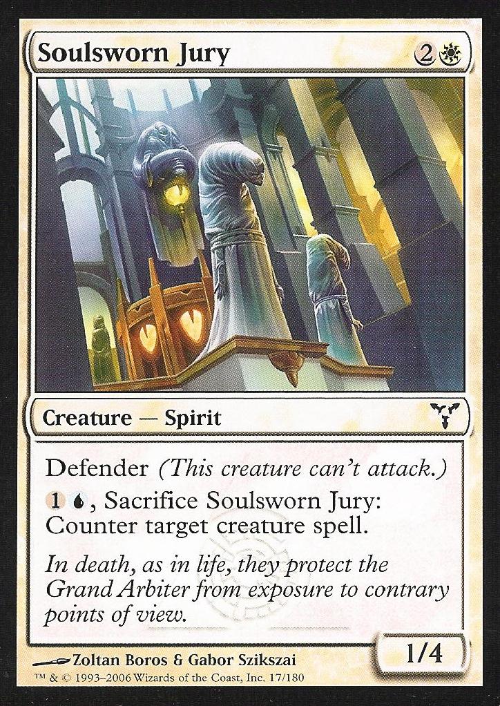 Soulsworn Jury (Dissension) Medium Play
