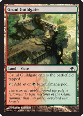 Gruul Guildgate (Dragon's Maze) Light Play Foil