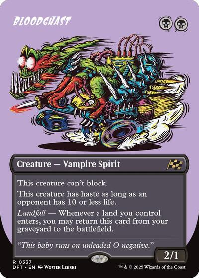 Bloodghast (Borderless) (Aetherdrift) Light Play Foil