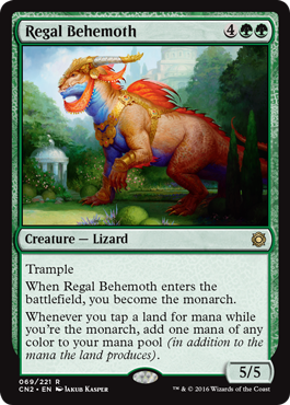 Regal Behemoth (Conspiracy: Take the Crown) Light Play
