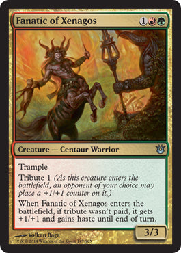Fanatic of Xenagos (Born of the Gods) Light Play