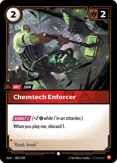 Chemtech Enforcer (Origins) Light Play