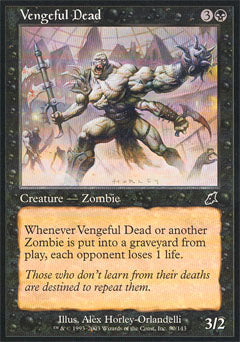 Vengeful Dead (Scourge) Heavy Play