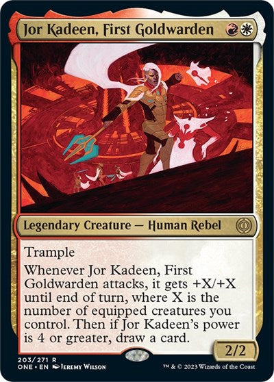 Jor Kadeen, First Goldwarden (Phyrexia: All Will Be One) Light Play