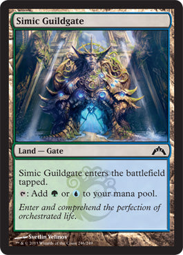 Simic Guildgate (Gatecrash) Light Play