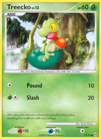 Treecko (79) (Arceus) Medium Play