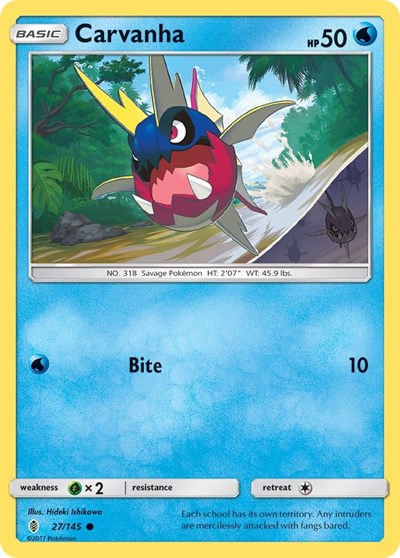 Carvanha (SM - Guardians Rising) Medium Play