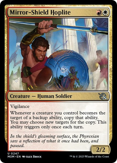 Mirror-Shield Hoplite (March of the Machine) Light Play Foil