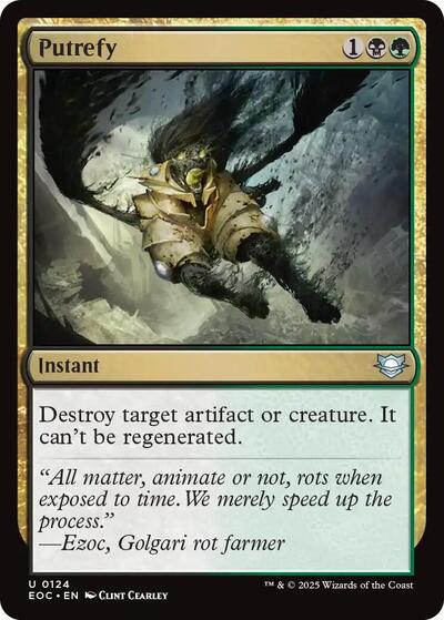 Putrefy (Commander: Edge of Eternities) Light Play
