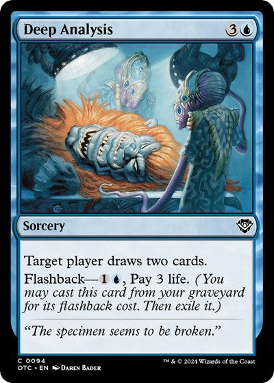 Deep Analysis (Commander: Outlaws of Thunder Junction) Light Play