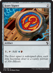 Izzet Signet (Commander 2018) Light Play