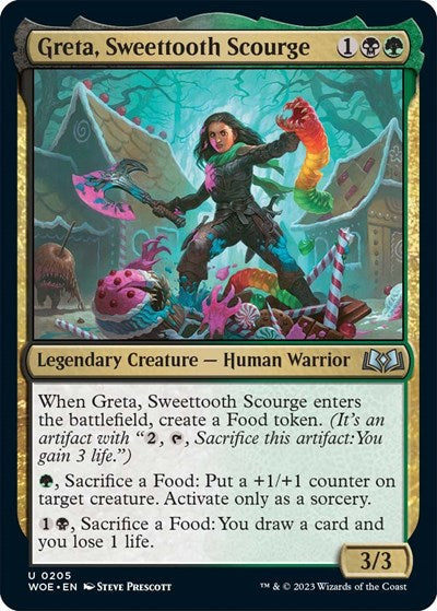 Greta, Sweettooth Scourge (Wilds of Eldraine) Light Play