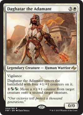 Daghatar the Adamant (Fate Reforged) Light Play Foil