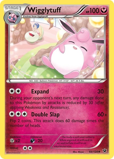 Wigglytuff (XY - Fates Collide) Light Play