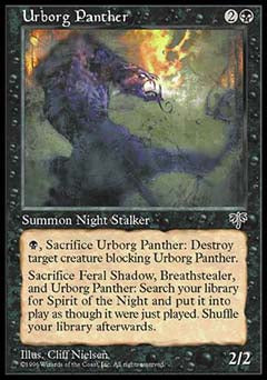 Urborg Panther (Mirage) Light Play