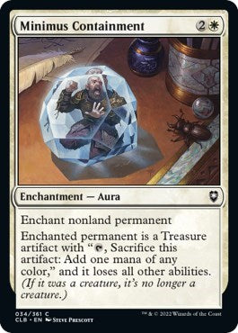 Minimus Containment (Commander Legends: Battle for Baldur's Gate) Light Play