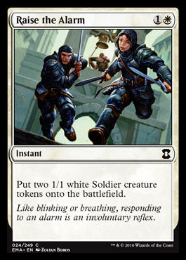 Raise the Alarm (Eternal Masters) Light Play Foil