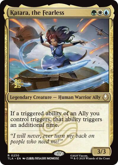 Katara, the Fearless (Promos: Prerelease Cards) Light Play Foil