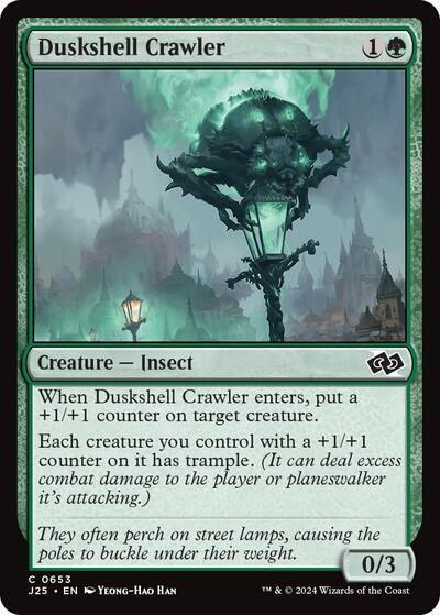 Duskshell Crawler (Foundations Jumpstart) Light Play