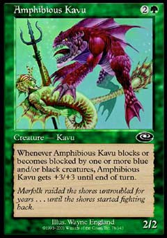 Amphibious Kavu (Planeshift) Light Play