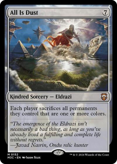 All Is Dust (Commander: Modern Horizons 3) Near Mint