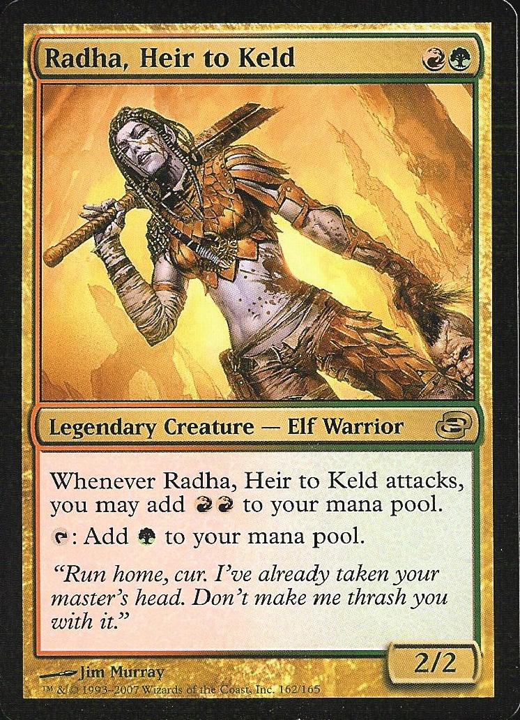 Radha, Heir to Keld (Planar Chaos) Medium Play