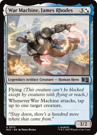 War Machine, James Rhodes (Marvel Super Heroes) Light Play