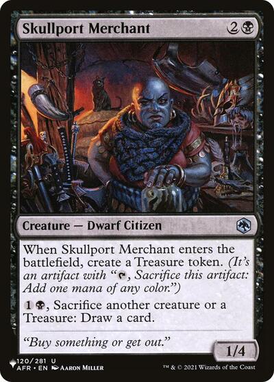 Skullport Merchant (The List) Light Play