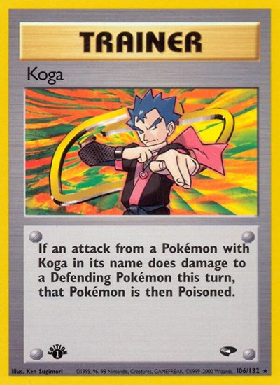 Koga (106) (Gym Challenge) Light Play Unlimited
