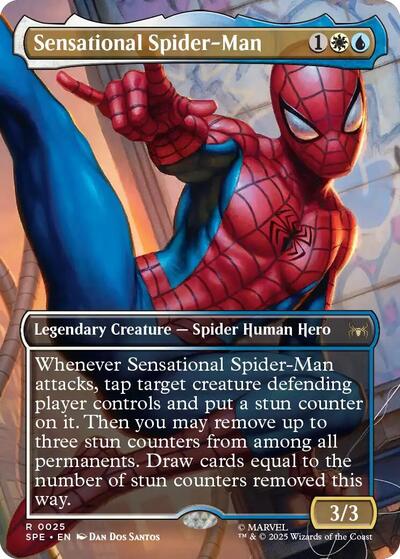 Sensational Spider-Man (Borderless) (Marvel's Spider-Man: Eternal-Legal) Near Mint