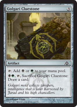 Golgari Cluestone (Dragon's Maze) Medium Play