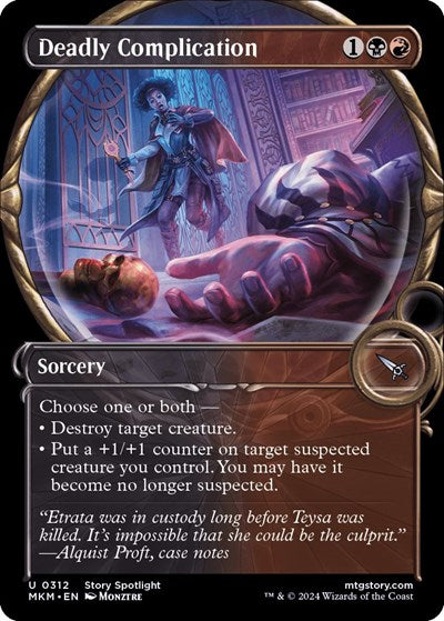 Deadly Complication (Showcase) (Murders at Karlov Manor) Light Play
