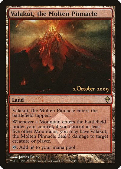 Valakut, the Molten Pinnacle (Promos: Launch Party and Release Event) Mint Foil