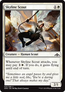 Skyline Scout (Guilds of Ravnica) Light Play