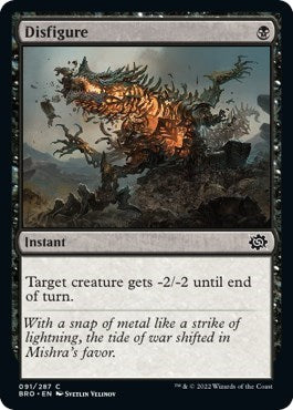 Disfigure (The Brothers' War) Light Play