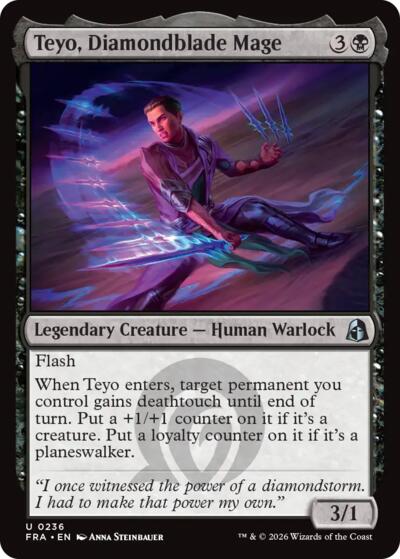 Teyo, Diamondblade Mage (Reality Fracture) Light Play