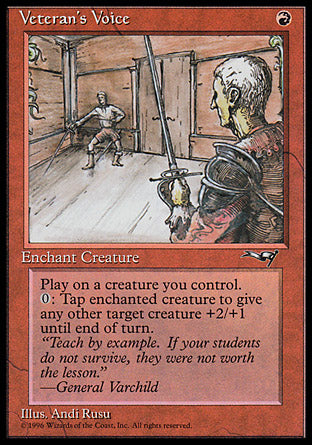 Veteran's Voice (Standing by Door) (Alliances) Light Play