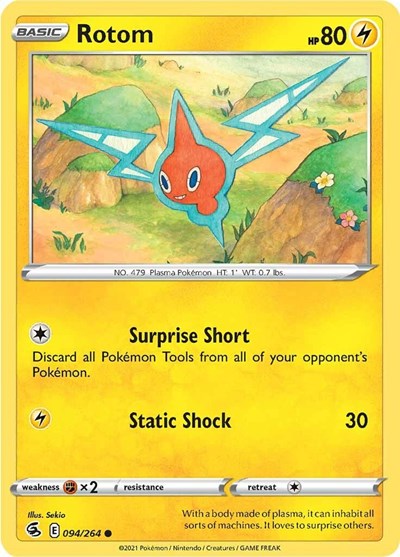 Rotom (SWSH08: Fusion Strike) Light Play