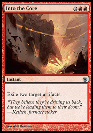 Into the Core (Mirrodin Besieged) Light Play