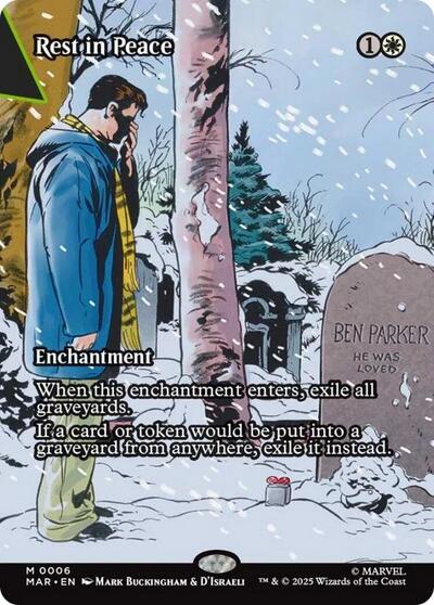 Rest in Peace (Borderless) (Marvel Eternal-Legal) Light Play