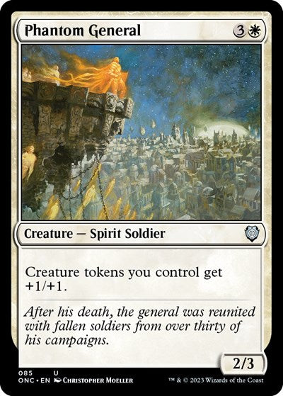 Phantom General (Commander: Phyrexia: All Will Be One) Light Play
