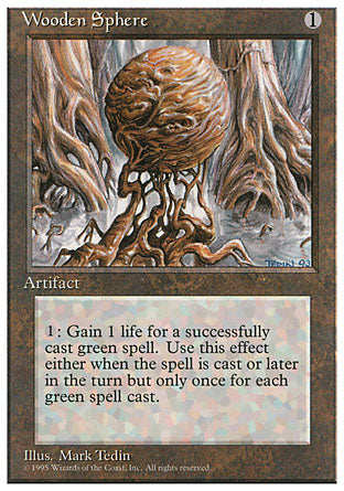 Wooden Sphere (4th Edition) Heavy Play