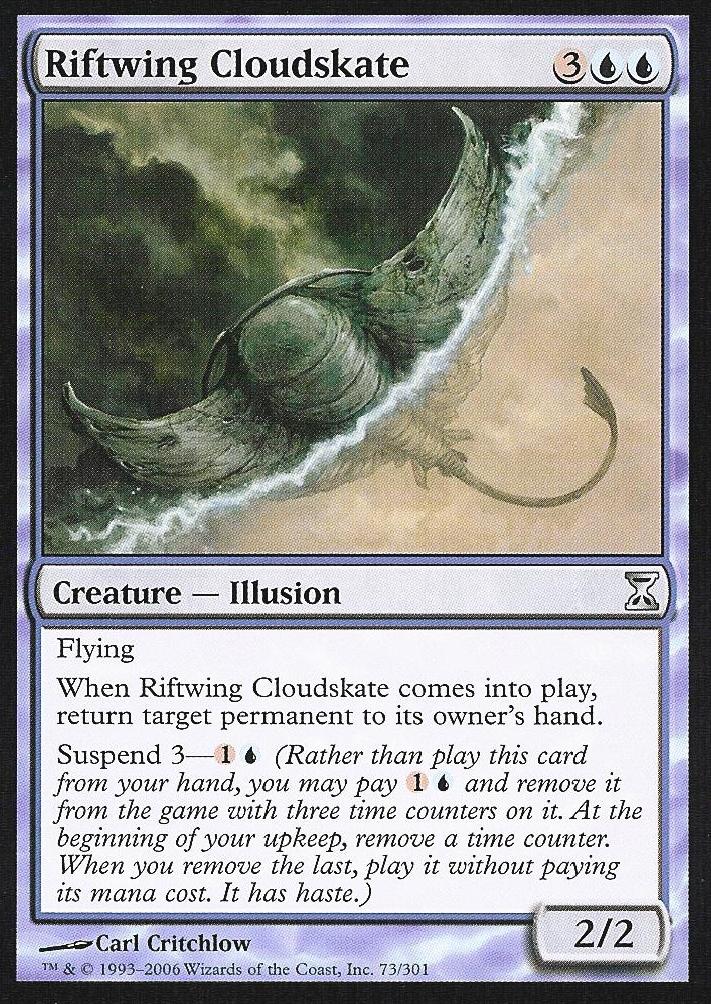 Riftwing Cloudskate (Time Spiral) Light Play