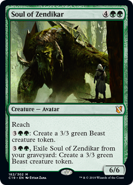 Soul of Zendikar (Commander 2019) Light Play