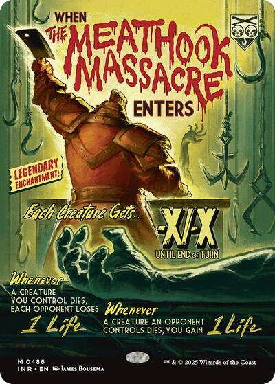 The Meathook Massacre (Showcase) (Innistrad Remastered) Near Mint Foil