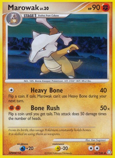 Marowak (Legends Awakened) Medium Play