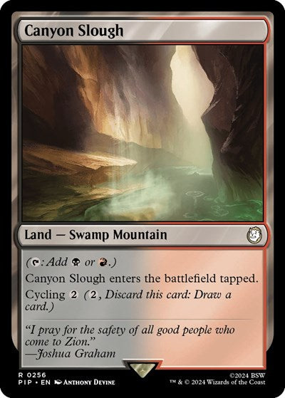 Canyon Slough (Universes Beyond: Fallout) Light Play