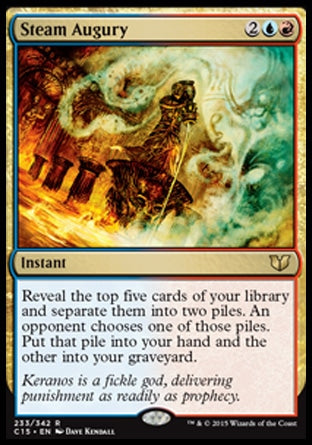 Steam Augury (Commander 2015) Light Play